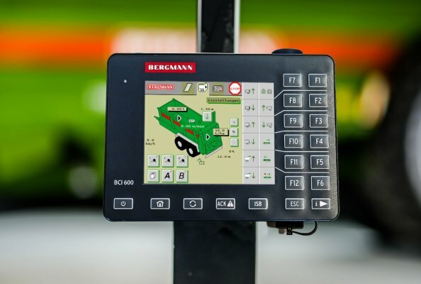 Das neue BERGMANN ISOBUS-Terminal BCI 600.