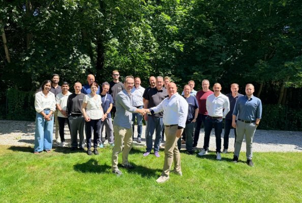 Begrüßung der neuen Mitarbeitenden aus dem Team zamics von Z-Lab in Berlin