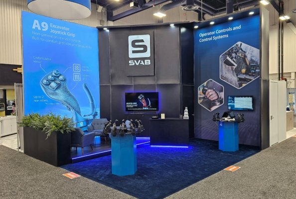 SVAB booth overview