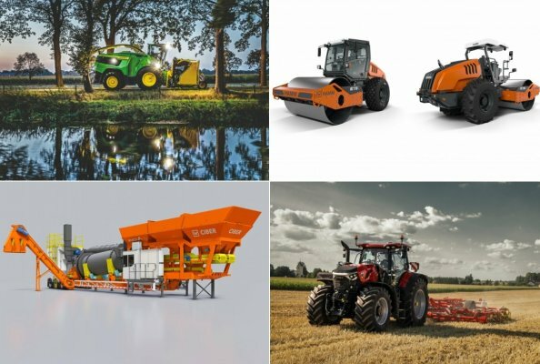 Produktneuheiten im Oktober: Teil 1 (Hamm Walzen, CIBER Mischanlagen, CASE IH Traktoren und mehr)