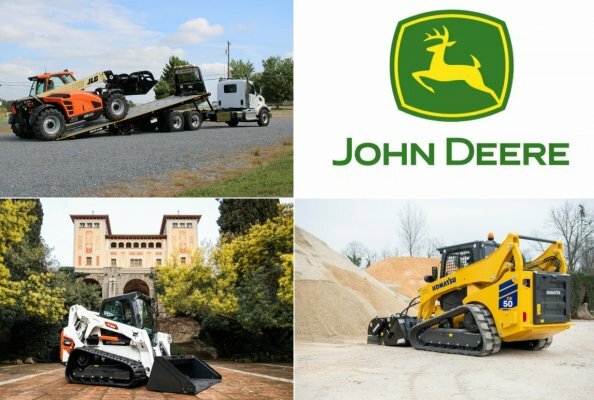 Produktneuheiten im Mai (Bobcat Kompaktlader, John Deere Mäher, JLG Sattelanhänger und mehr)