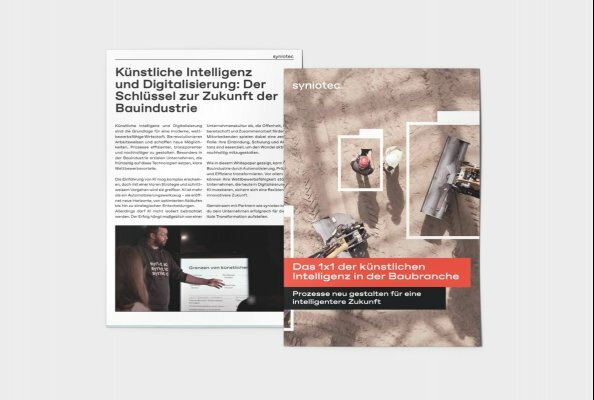 syniotec stellt neues Whitepaper vor: Das KI 1x1 für die Baubranche – Vorstellung auf der bauma 2025