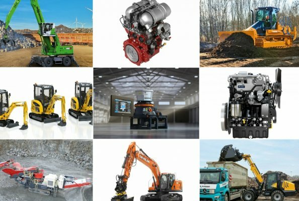 Produktneuheiten im April: Teil 2 (Combilift Lader, Komatsu Bagger, Palfinger Arbeitsbühnen und mehr)