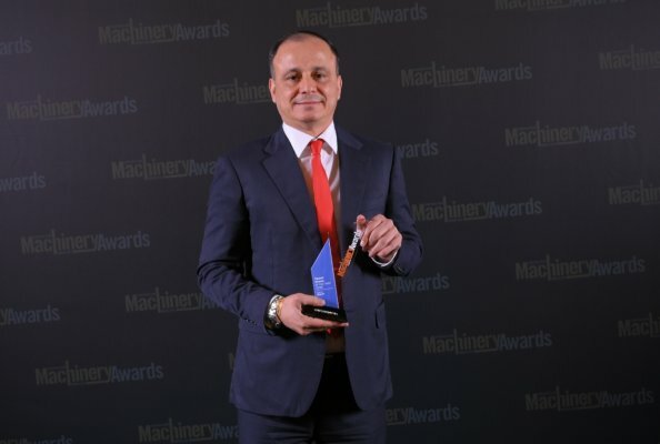 Tariq Al-Sawaie, Managing Director von Wolffkran Saudi Arabia, nahm den Preis entgegen. Saudi-Arabien ist für Wolffkran einer der wichtigsten Wachstumsmärkte.