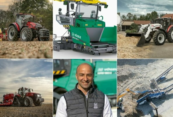 Produktneuheiten im Mai (Vögele Asphaltfertiger, Kleemann Screener, Case IH und Steyr Traktoren, und mehr)