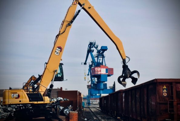 Die Firmengruppe Scholz Recycling setzt auf die neue Maschinengeneration im Umschlag.
