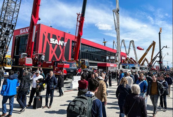 Starker Auftritt, neue Partnerschaften und volles Haus – SANY ist in Europa angekommen