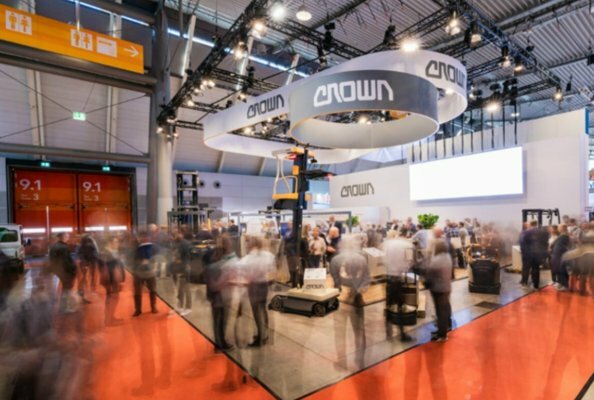 Der Messestand von Crown stieß auf großes Interesse bei Fachbesuchern aus dem In- und Ausland.