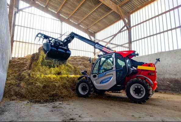 Ein Highlight auf dem Manitou Stand ist der MLT 625 e, der nun auch in der D/A/CH-Region verfügbar ist.