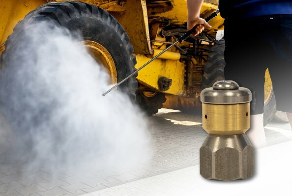 Stadiko präsentiert die neue rotierende Reinigungsdüse „Wilde Hilde“