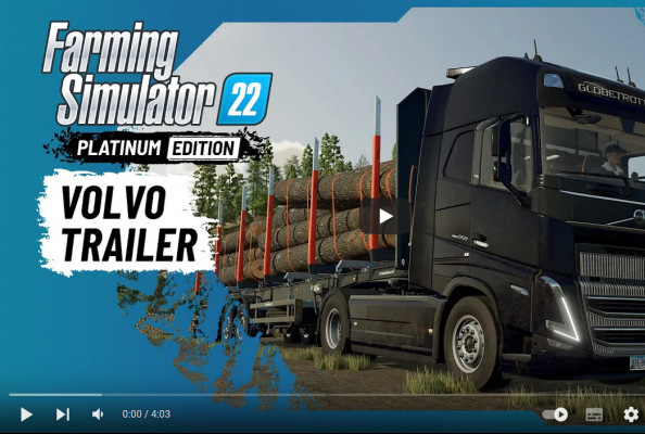 Video mit Volvo-Maschinen aus mehreren Jahrzehnten zur Landwirtschafts-Simulator 22 – Platinum Expansion enthüllt
