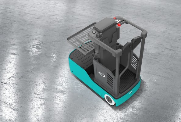 Das neue Baoli Multifunktionsfahrzeug KBO 01L fährt auf engstem Raum seine Stärken aus