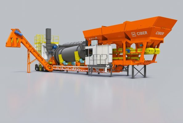 Ciber setzt mit der mobilen Asphaltmischanlage iNOVA 1200 Maßstäbe in Sachen Mobilität, Qualität und Effizienz auf dem lateinamerikanischen Markt.