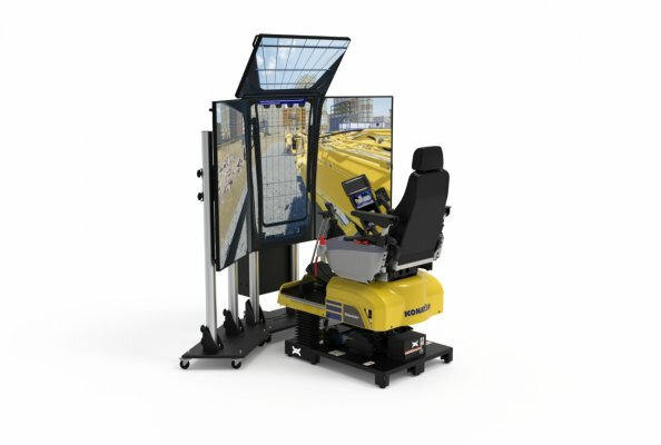 Demotilion simulator K100 with screens