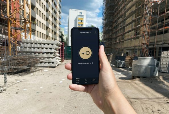 Die akii App - der mobile Schlüssel für die Baustelle