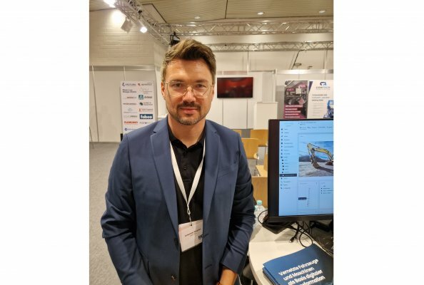 Johannes Stephan, CEO von Modern Drive Technology auf der NordBau 2023