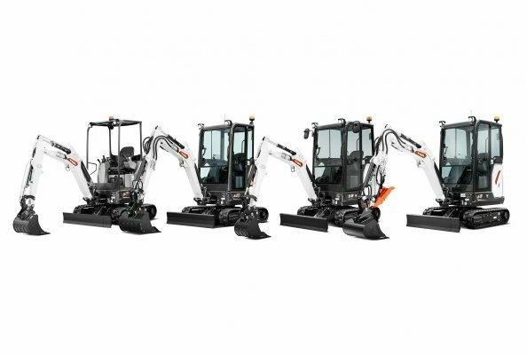 Neue Bobcat 1-2 t Minibagger