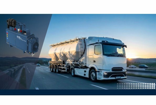 Mit dem neuen SKL eMotion-Pack hat CVS mit Flottenbetreibern eine leistungsstarke, emissionsfreie Kompressor-Einheit für E-LKW entwickelt.