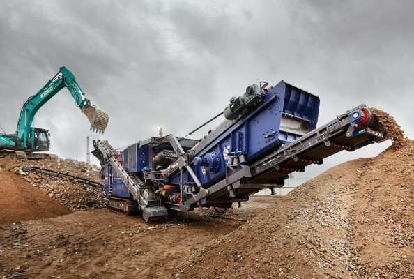 Der Prallbrecher Dynarox I-120 von HAZEMAG