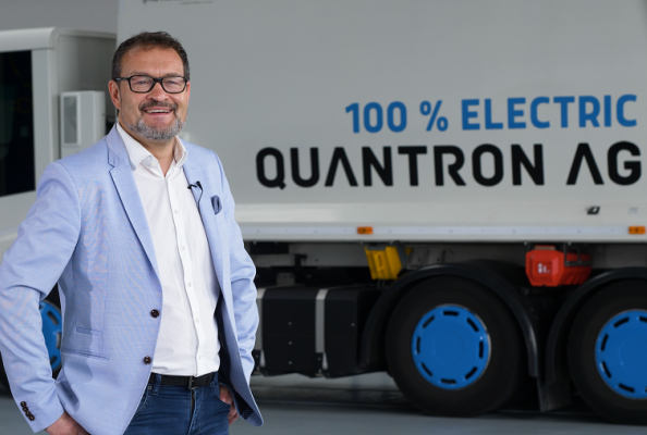 Michael Perschke, seit September 2021 CEO und Vorstand der Quantron AG