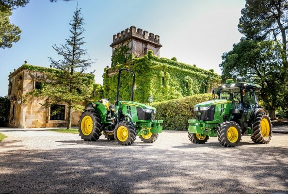 John Deere stellt die neue 5EN-Traktorserie vor: Kompakte Leistung für Spezialkulturen