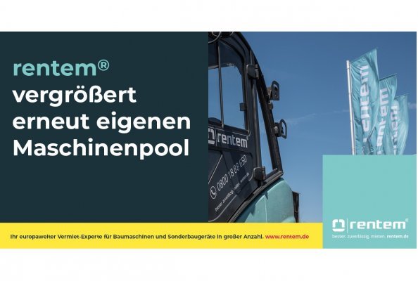 rentem GmbH vergrößert erneut eigenen Maschinenpool