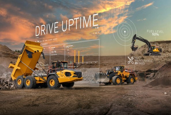Ein zentraler Baustein für hohe Bedienzeit ist die kontinuierliche Überwachung der Maschinen im laufenden Einsatz. Kunden können hierzu den Volvo Active Care-Vertrag abschließen, der eine komplette 360°-Sicht auf die eingesetzten Flotten beinhaltet: Über das Telematiksystem CareTrack werden relevante Maschinendaten erfasst und an das Volvo Uptime Center übermittelt. Bei Auffälligkeiten erhält Swecon frühzeitig Hinweise auf möglichen Handlungsbedarf.