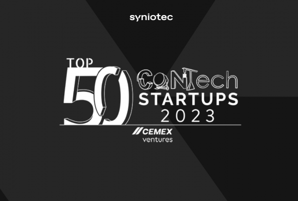 syniotec erreicht Platz unter den weltweiten Top 50 ConTech Startups von CEMEX Ventures