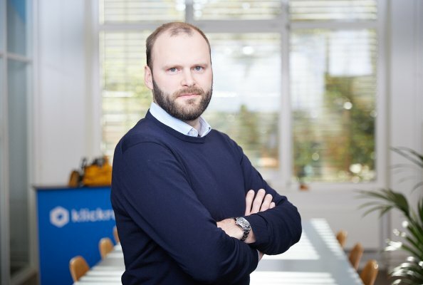 Tim Hinrichsen, Geschäftsführer Vertrieb Marketing und  Personal, Klickrent GmbH 