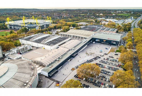 Strom aus Sonnenlicht: Auf vier Hallen der Messe Dortmund wird nachhaltiger Strom erzeugt
