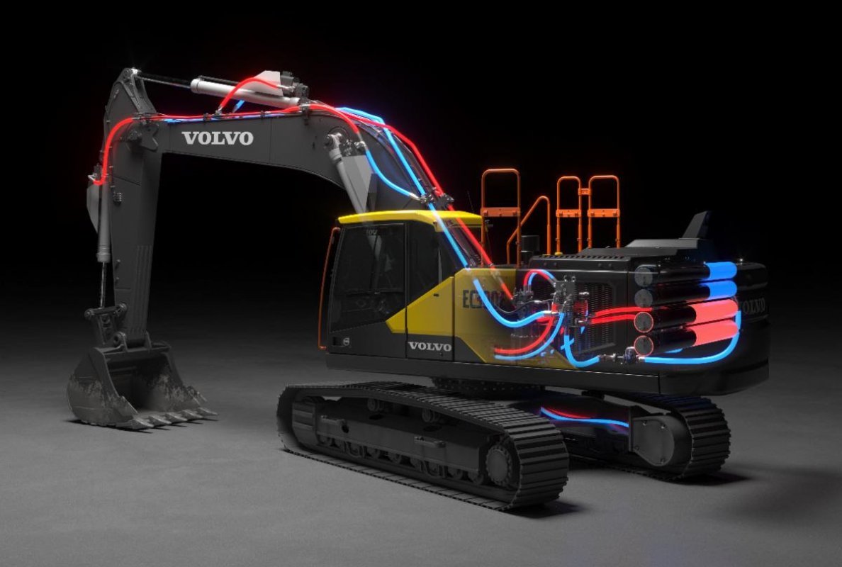Bahnbrechendes elektro-hydraulisches System gewinnt Volvo Technology Award der Volvo-Gruppe